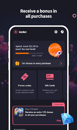 komputer AppCoins Wallet