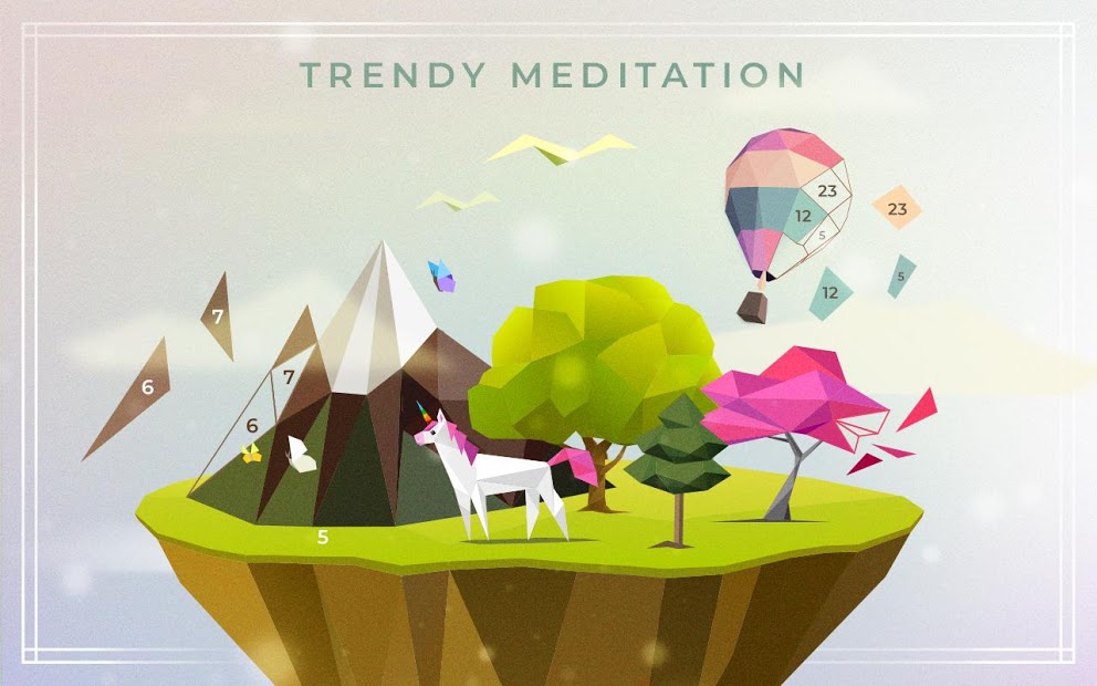 UNICORN أشكال مضلعة | لعبة فنون وألغاز الحاسوب