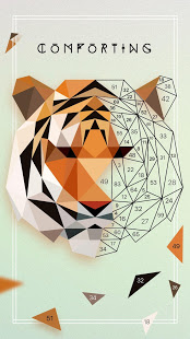 UNICORN Low Poly | Puzzle Art Game | Polygonal Art