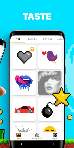 UNICORN - Color by Number Pixel Art Game PC