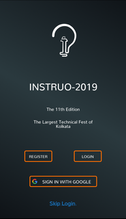 Instruo, The Tech. Fest of IIE ?? ??