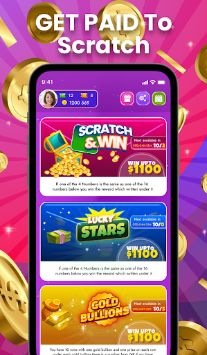 Scratch app - Money rewards! پی سی