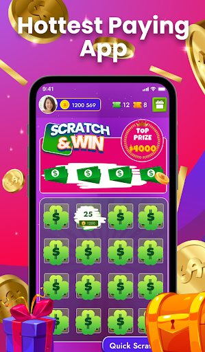 Scratch app - Money rewards! ?? ??