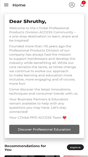 L'Oréal ACCESS IN ????