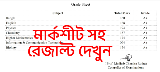 Results App : SSC HSC 2024 পিসি