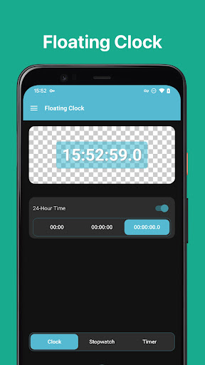 Floating Clock:Timer&Stopwatch