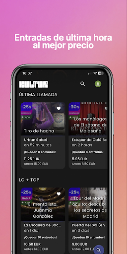 Kultur - Entradas última hora পিসি