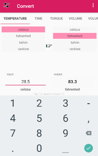 Convert for Android پی سی