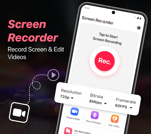 Screen Recorder: Teleprompter