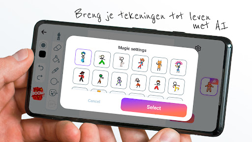 Stickman: teken animatie PC