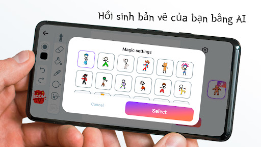 Stickman: vẽ hoạt hình PC