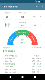 Tính toán BMI PC