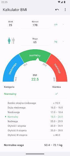 Kalkulator BMI