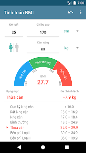 Tính toán BMI PC