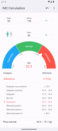 IMC Calculadora