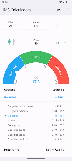 IMC Calculadora