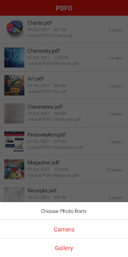 Photo to PDF Converter - PDFO