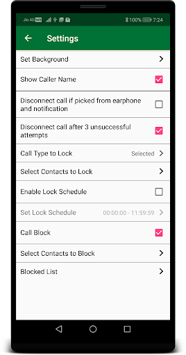 Incoming Call Lock پی سی
