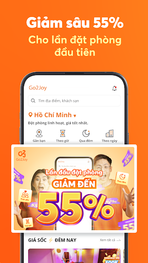 Go2Joy - Đặt phòng theo giờ PC