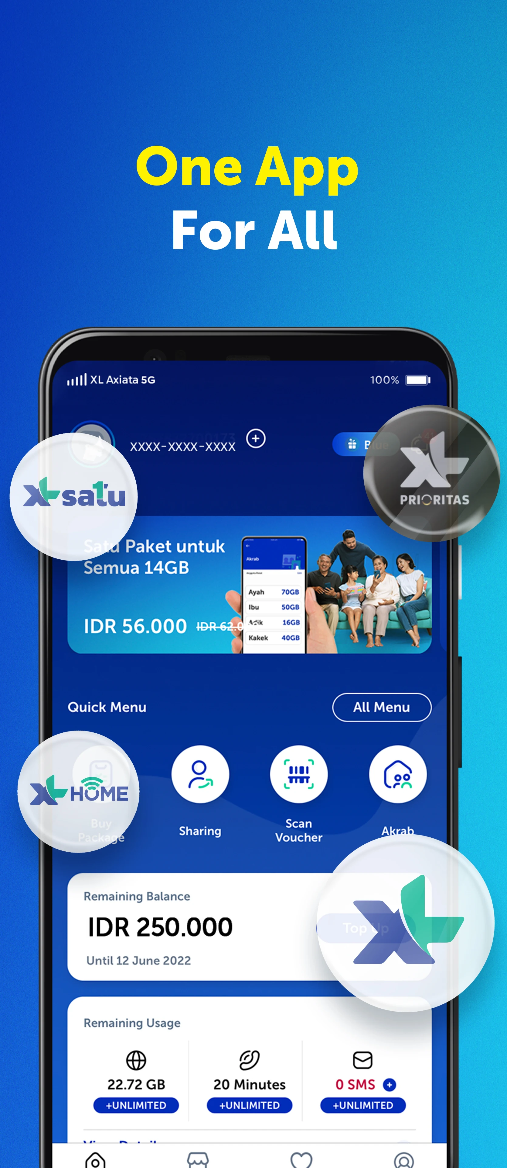 myXL – Cek Kuota & Beli Paket XL PC