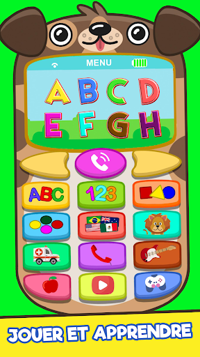 Téléphone éducatif pour bébés
