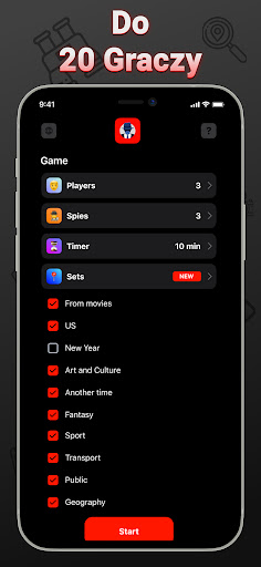 Szpieg planszowa gra imprezowa PC