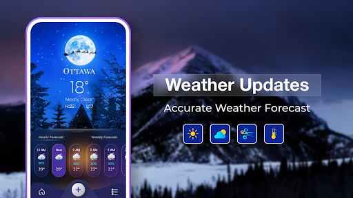 Wetter-Widgets:Live-Vorhersage PC