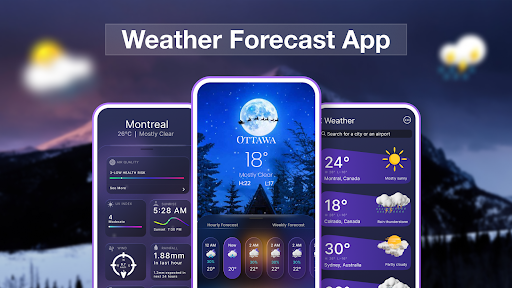 Wetter-Widgets:Live-Vorhersage PC