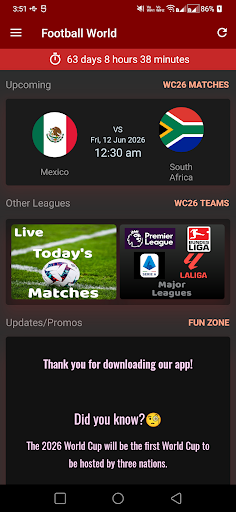 World Cup 2026 Football Scores PC