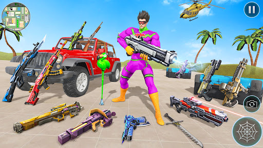 Rope Spider Hero – Crime City الحاسوب