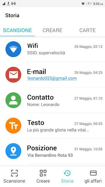 Lettore QR Code Gratis: QR Reader, Barcode Scanner PC