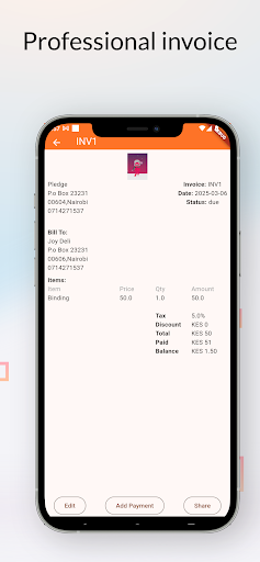 Easy Invoice Maker পিসি