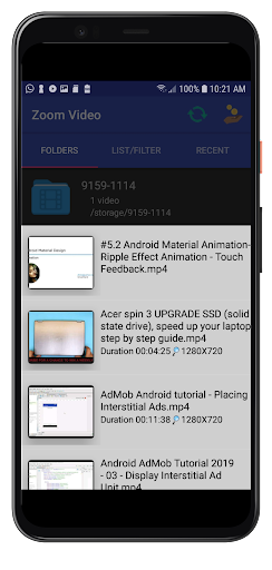 Zoom Video Player - VLC PC