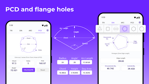 Angle Finder - Trig Calculator پی سی
