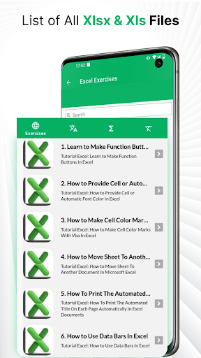 Xlsx File Reader & Xls Viewer