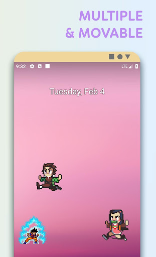Anime Shimeji - Cool Sticker A
