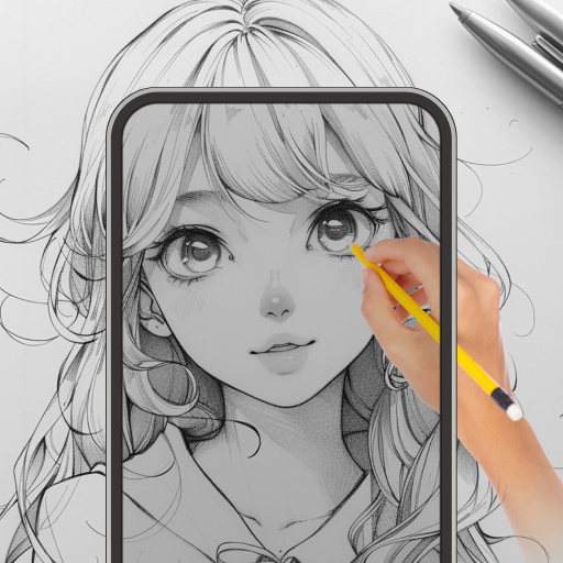 Sketch Photo: Learn to Draw الحاسوب