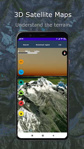 OutdoorCaptain 3D offline map