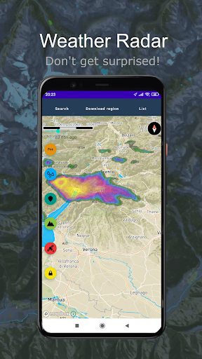OutdoorCaptain 3D offline map