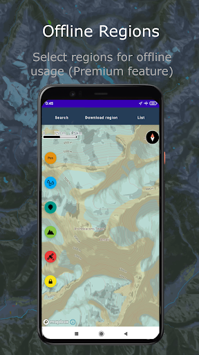 OutdoorCaptain 3D offline map