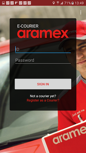 Aramex Courier الحاسوب