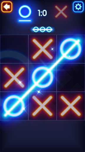 Tic Tac Toe Glow