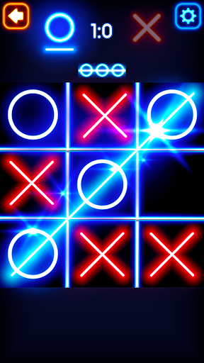 Tic Tac Toe Glow