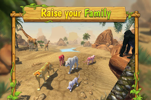Cheetah Family Animal Sim PC