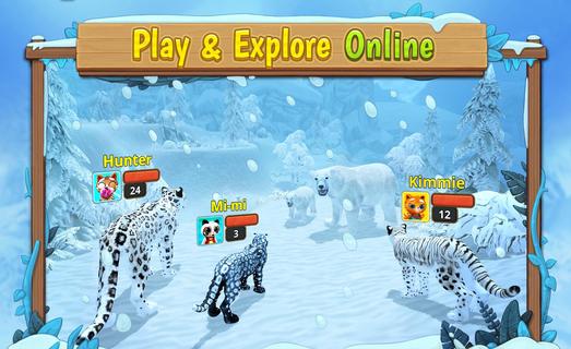 Snow Leopard Family Sim Online PC
