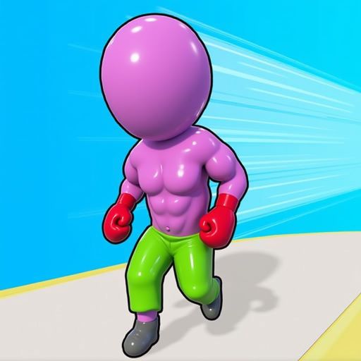 Boxer Run Race - Merge Games