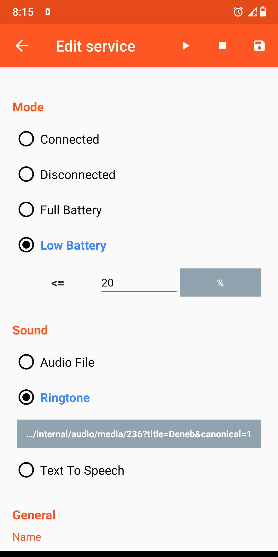 Battery Sound Notification PC