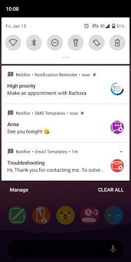 Fake Notifications