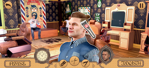 Barbearia salao de cabelo Jogo para PC