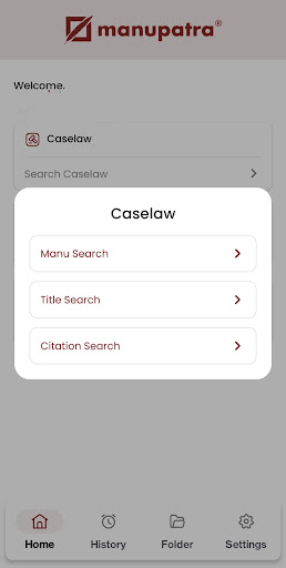 Manupatra for Android